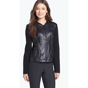 Classiques Entier Leather Front Jacket XS